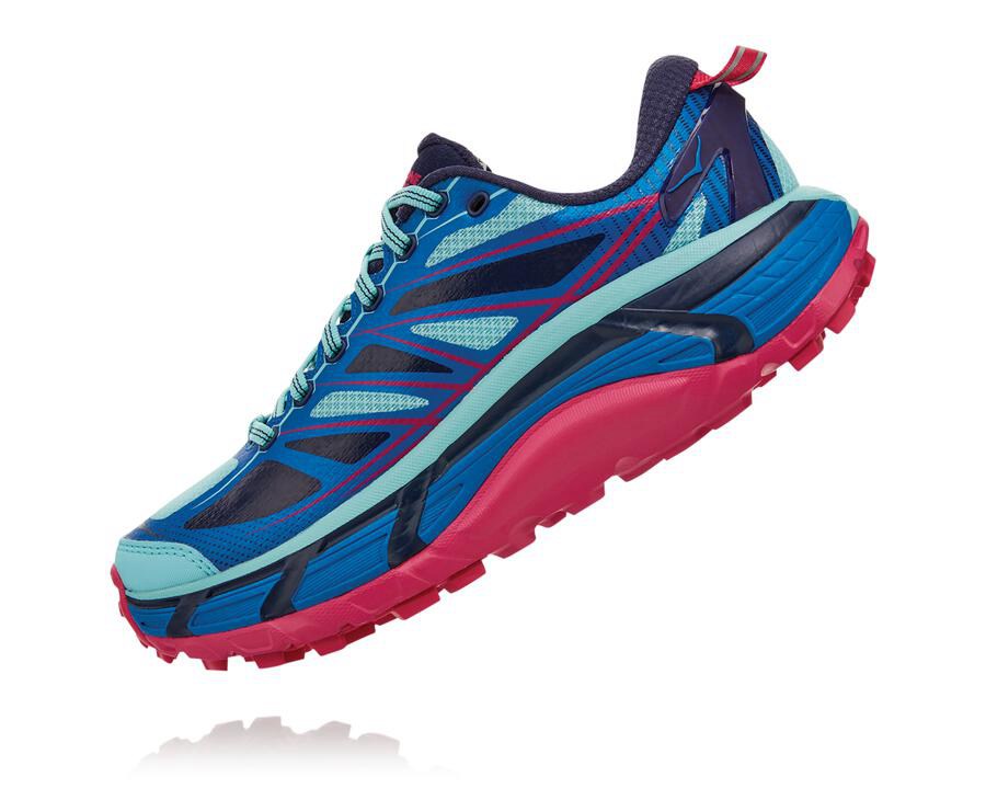 Hoka One One Trailsko Dame - Mafate Speed 2 - Mørkeblå - 098153IGZ